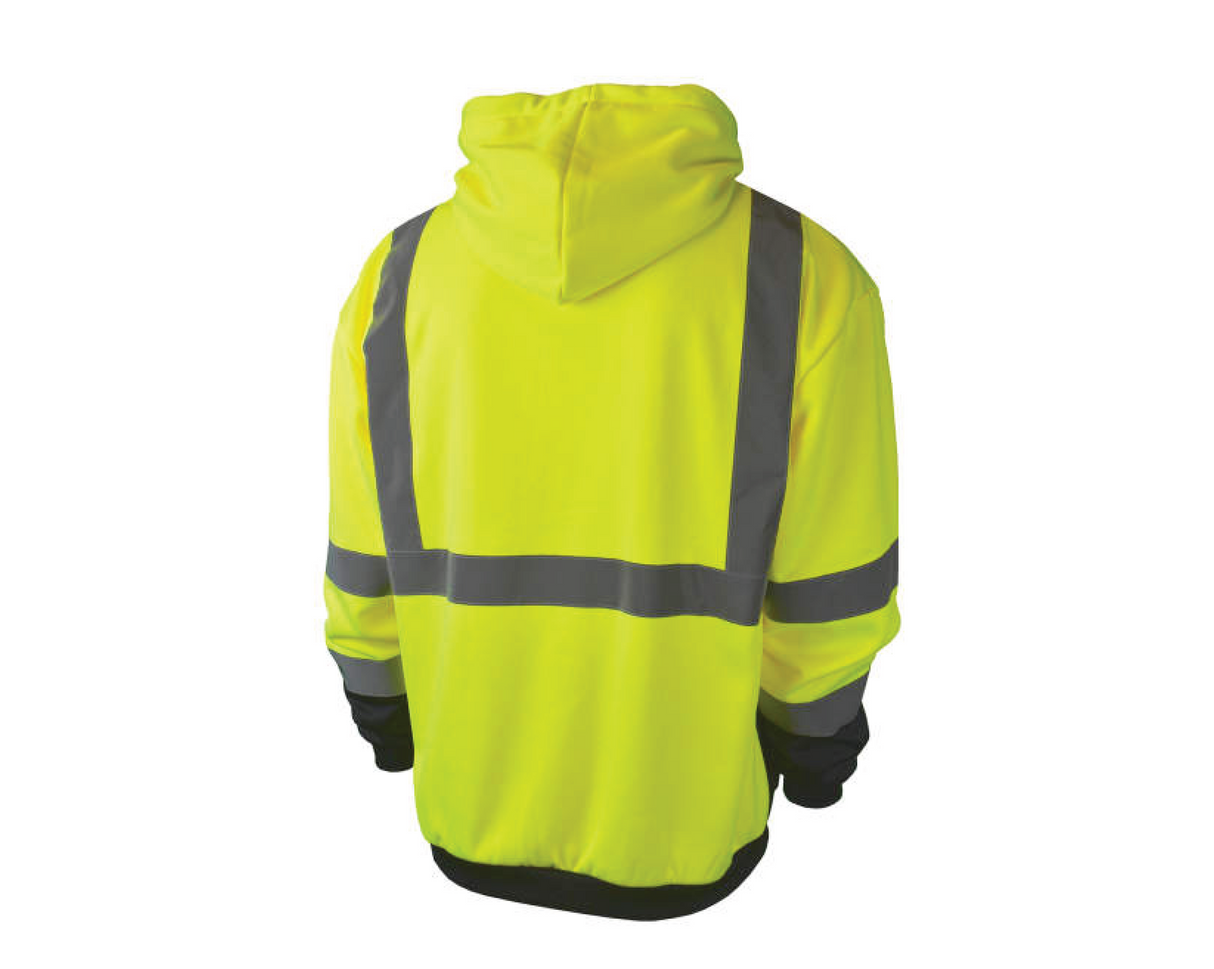 Radians Class 3 Color Blocked Hooded Sweatshirt | SJ02B-3 - Cable Connection & Supply