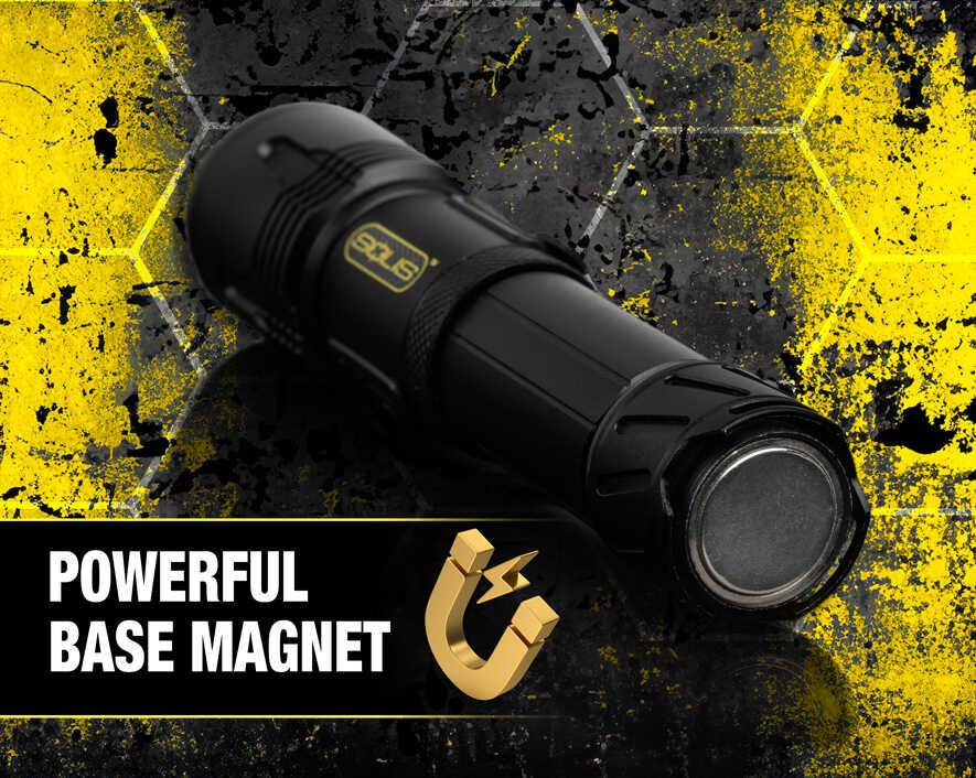 Solis™ Rechargeable Tactical Flashlight | SOL-F1 - Cable Connection & Supply