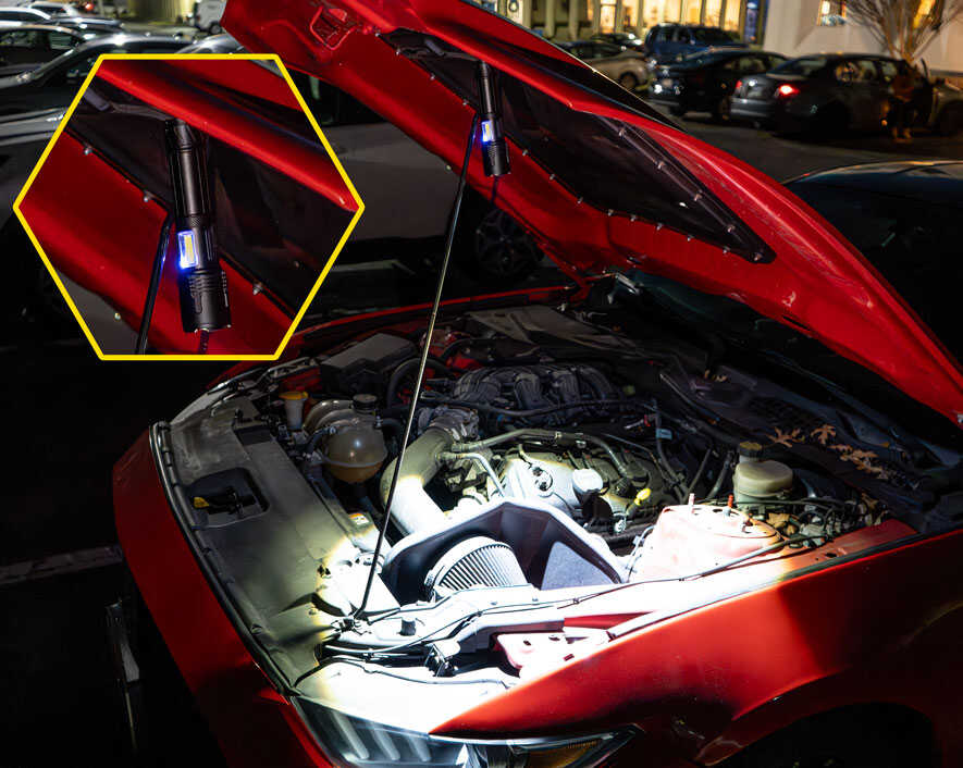 Solis™ Rechargeable Tactical Flashlight | SOL-F1 - Cable Connection & Supply