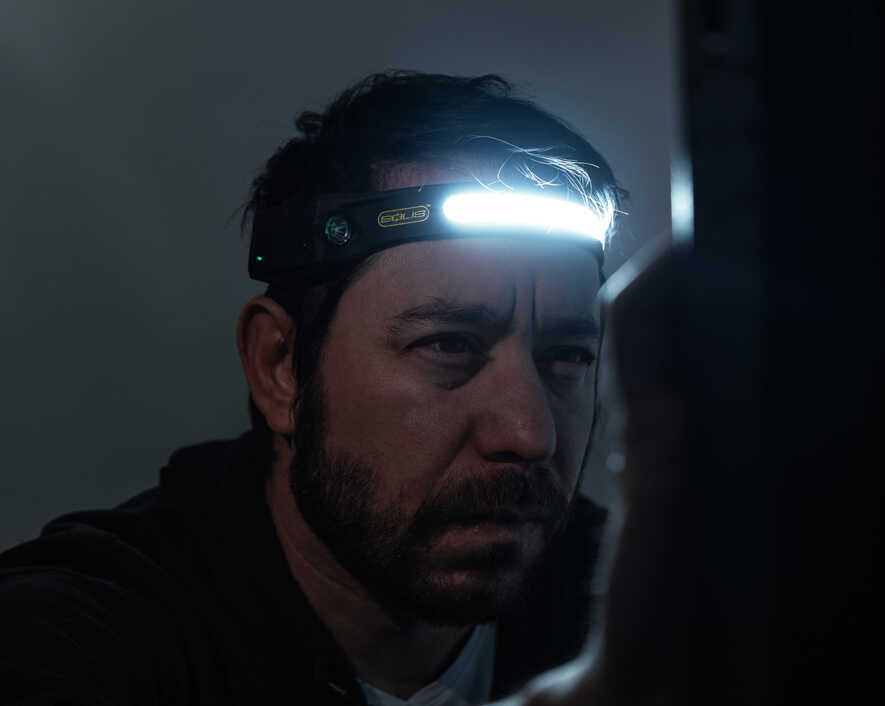 Solis™ Rechargeable LED Flex Headlight | SOL-H1 - Cable Connection & Supply