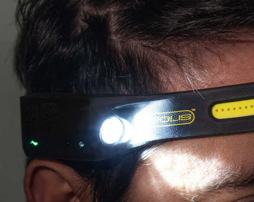 Solis™ Rechargeable LED Flex Headlight | SOL-H1 - Cable Connection & Supply