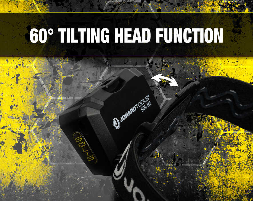 Solis™ Ultra Bright Jobsite LED Headlamp | SOL-H2 - Cable Connection & Supply