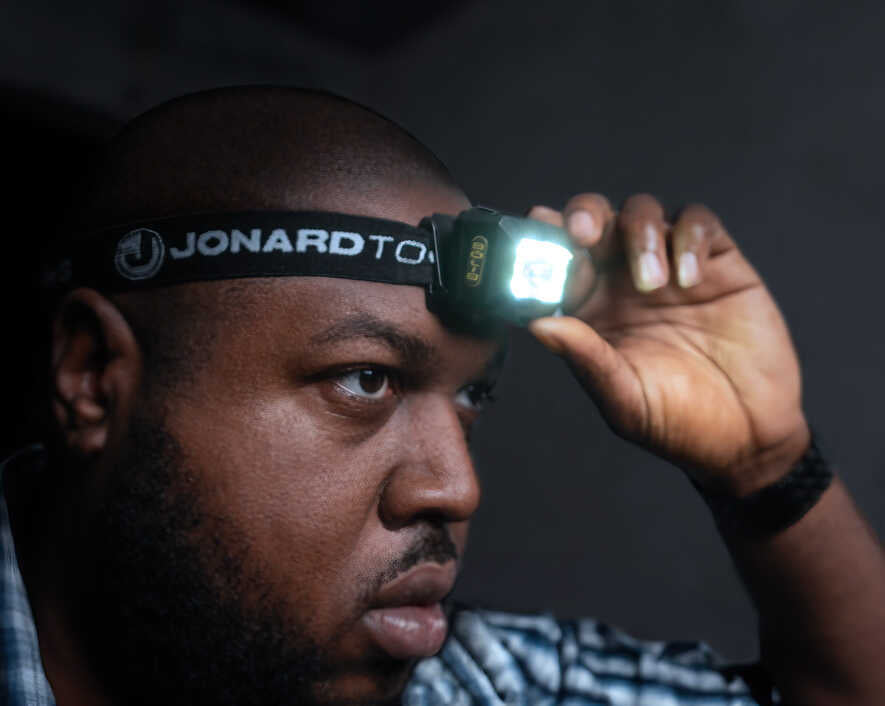 Solis™ Ultra Bright Jobsite LED Headlamp | SOL-H2 - Cable Connection & Supply