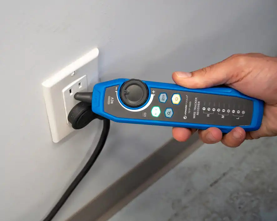 Digital Tone and Probe Set With Rechargeable Battery | TETP-1000D - Cable Connection & Supply