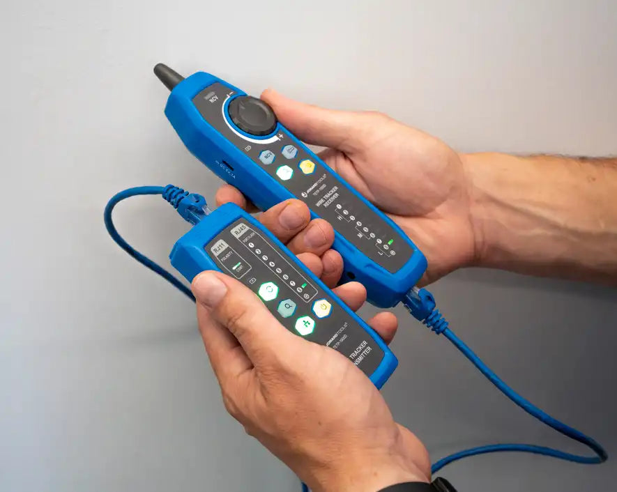 Digital Tone and Probe Set With Rechargeable Battery | TETP-1000D - Cable Connection & Supply