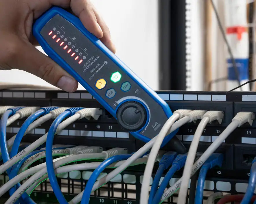 Digital Tone and Probe Set With Rechargeable Battery | TETP-1000D - Cable Connection & Supply