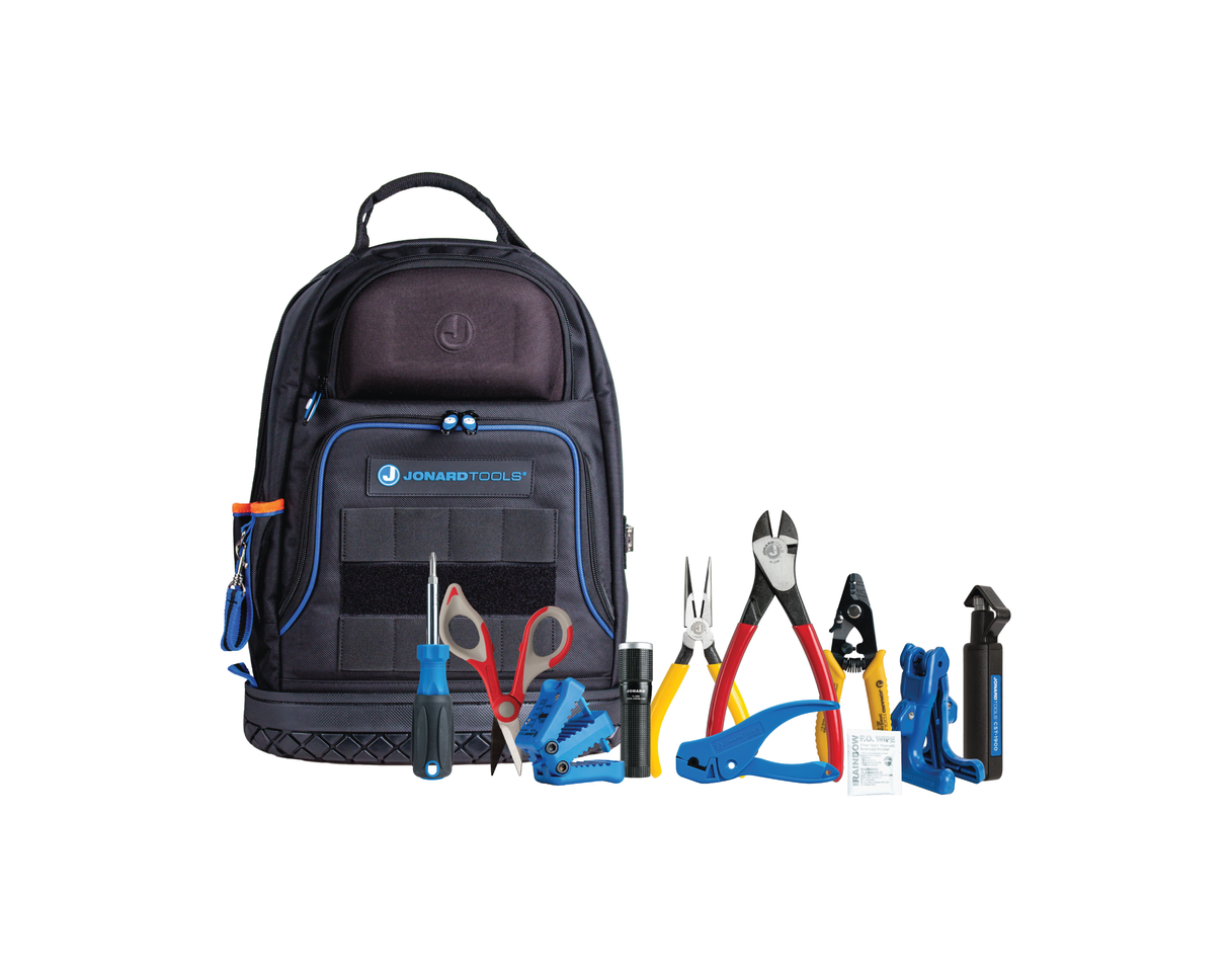 Backpack Fiber Prep Kit+ | TK-121B - Cable Connection & Supply