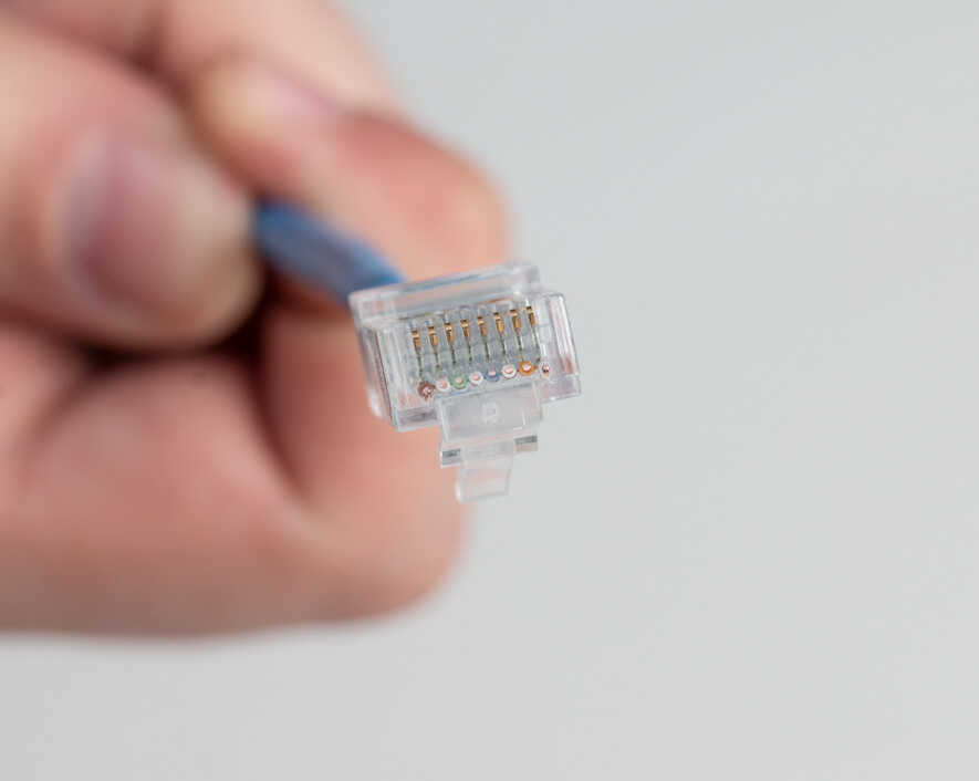 CAT5e RJ45 Pass-Through Connectors (Pack of 50) | RJ45-550 - Cable Connection & Supply