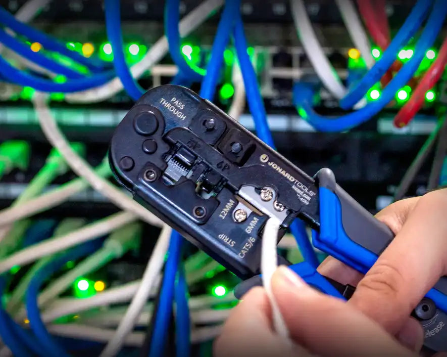 Telecom RJ45 Belt Pouch Tool Kit | TK-145 - Cable Connection & Supply