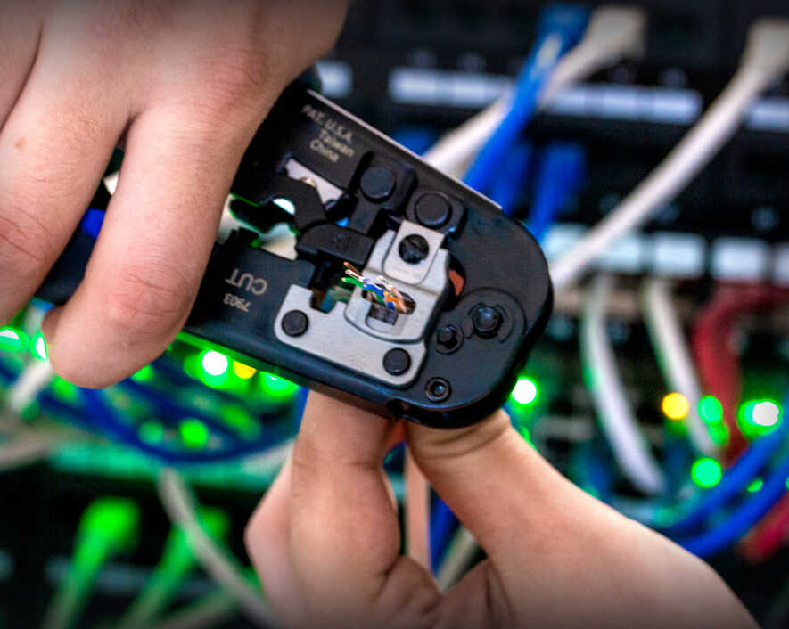 6-in-1 Crimping Tool, RJ45 Pass-through & RJ11/12 Modular | UC-4569 - Cable Connection & Supply