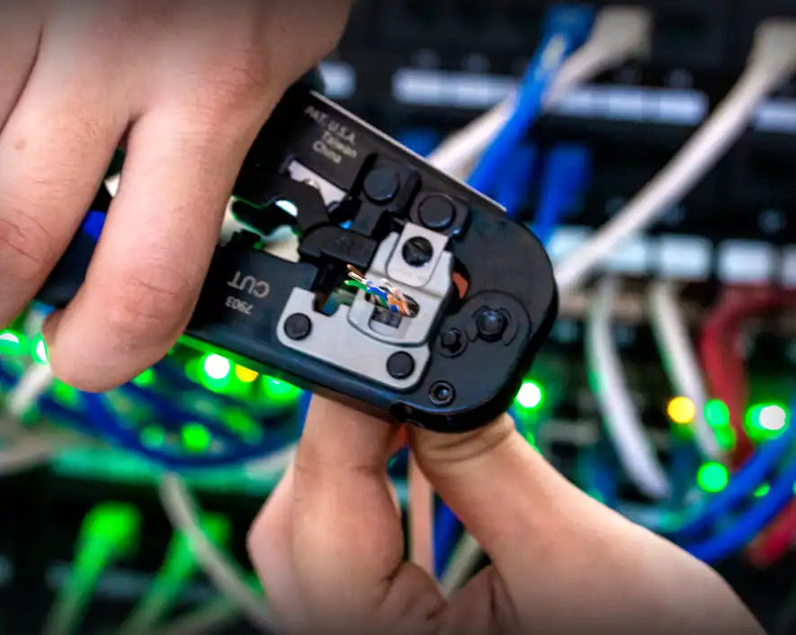 Telecom RJ45 Belt Pouch Tool Kit | TK-145 - Cable Connection & Supply