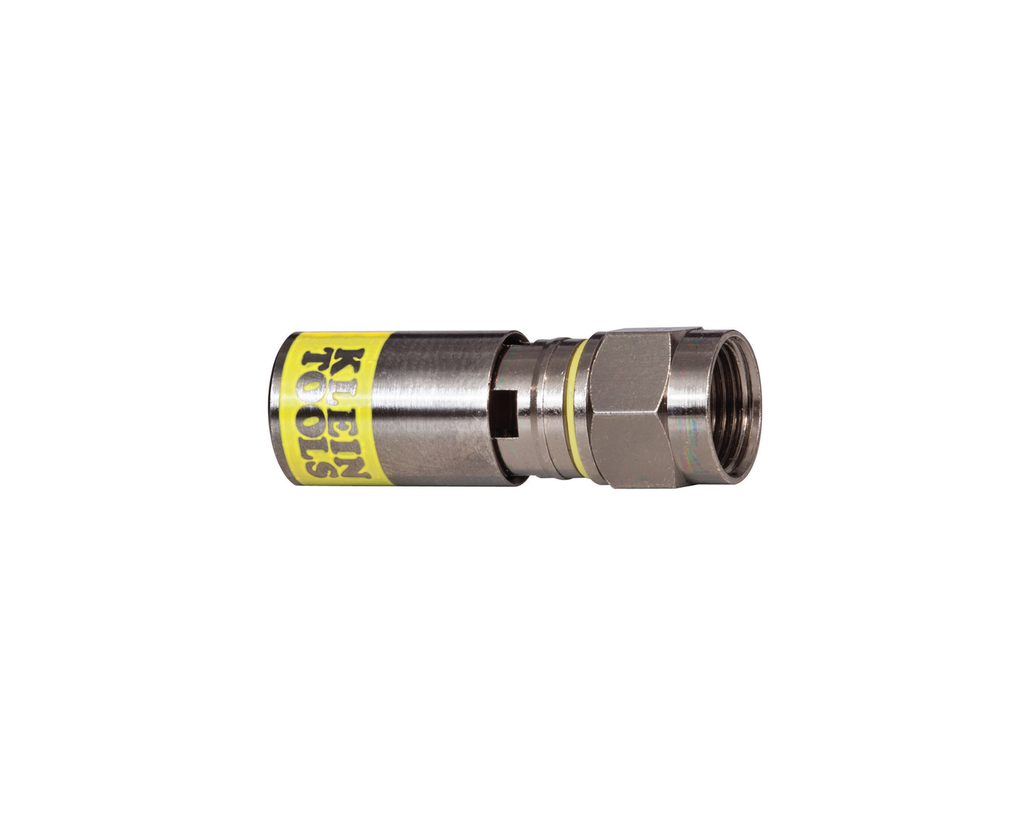 Universal F Compression Connectors RG6/6Q 50-Pack | VDV812-612 - Cable Connection & Supply