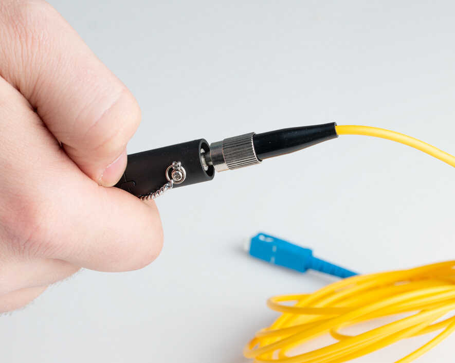 Visual Fault Locator Kit | VFL-150 - Cable Connection & Supply