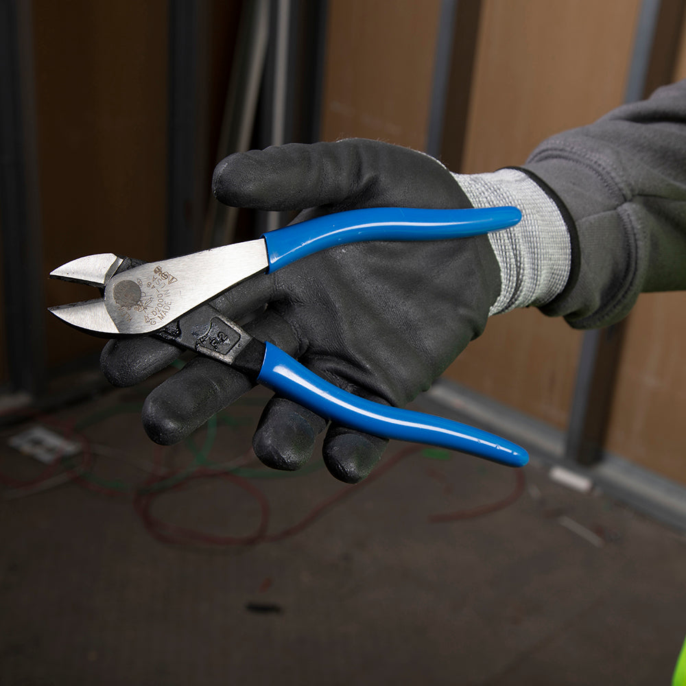 Diagonal Cutting Pliers, Angled Head, 8-Inch | D2000-48 - Cable Connection & Supply