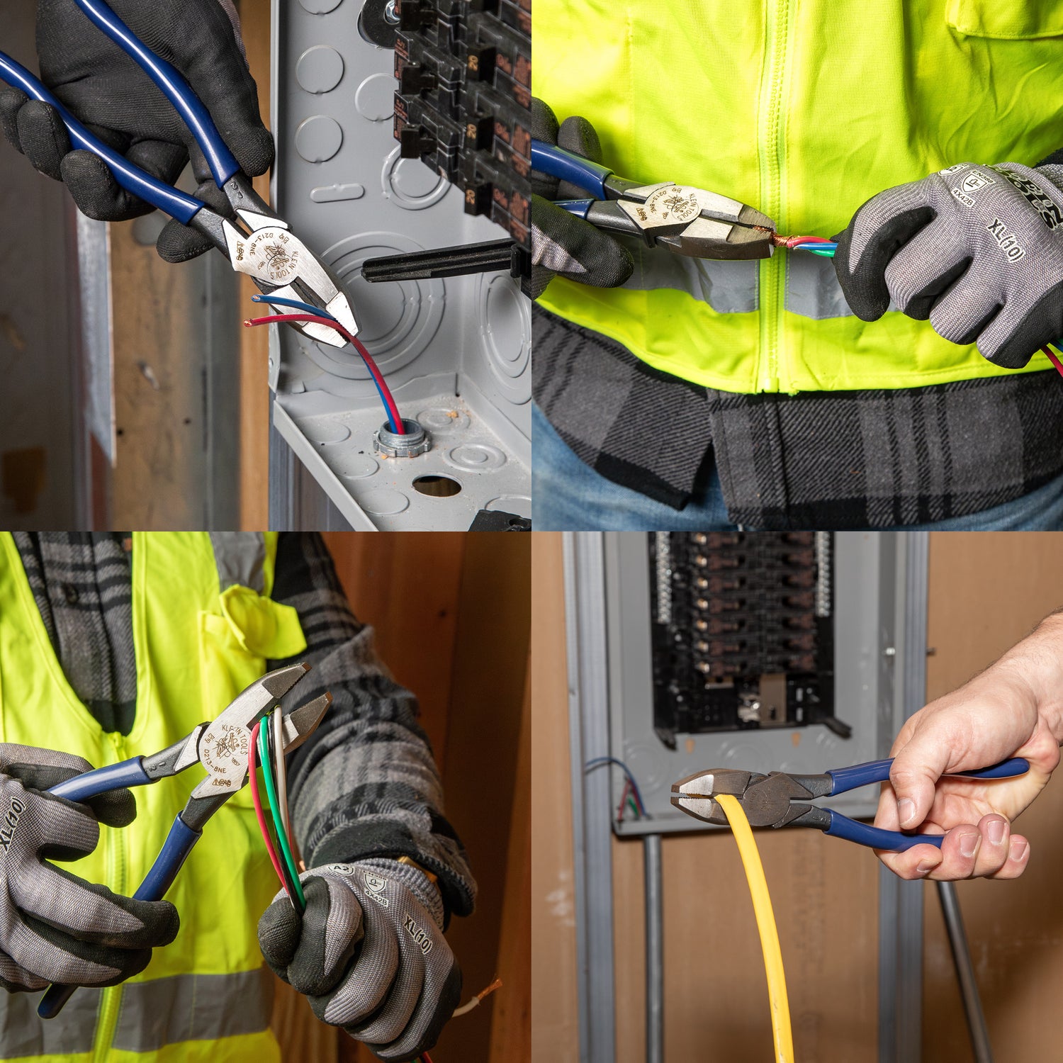 Lineman's Pliers, High-Leverage, 8-Inch | D213-8NE - Cable Connection & Supply