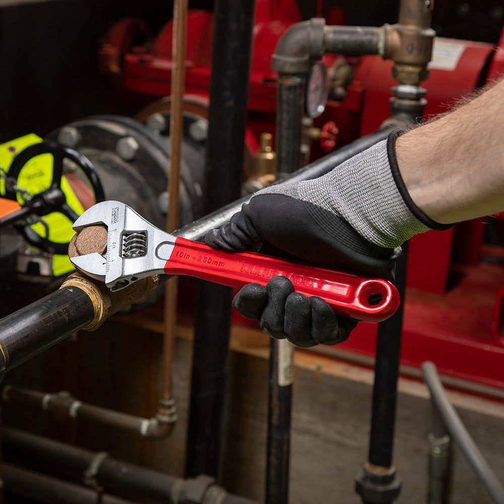 Adjustable Wrench Extra Capacity, 10-Inch | D507-10 - Cable Connection & Supply
