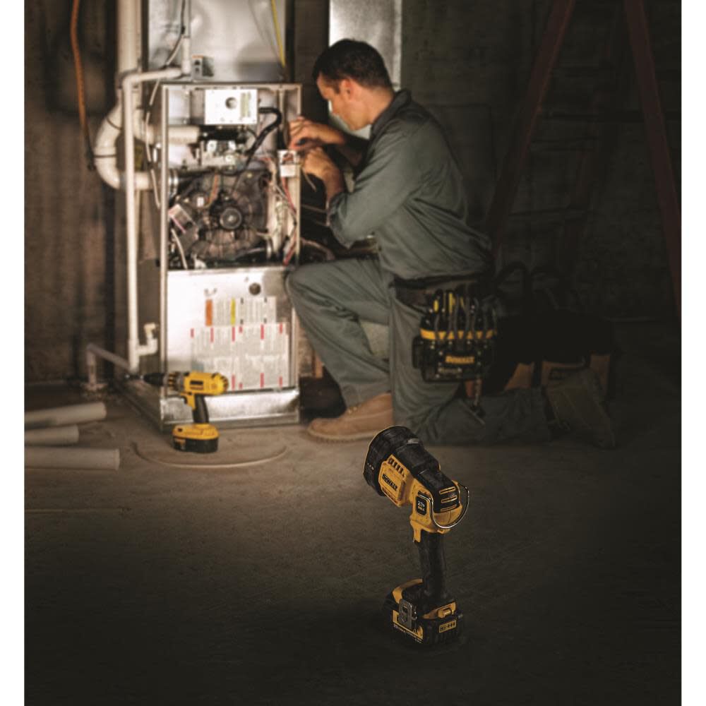 DEWALT 20V Jobsite LED Spotlight (Tool Only) | DCL043 - Cable Connection & Supply