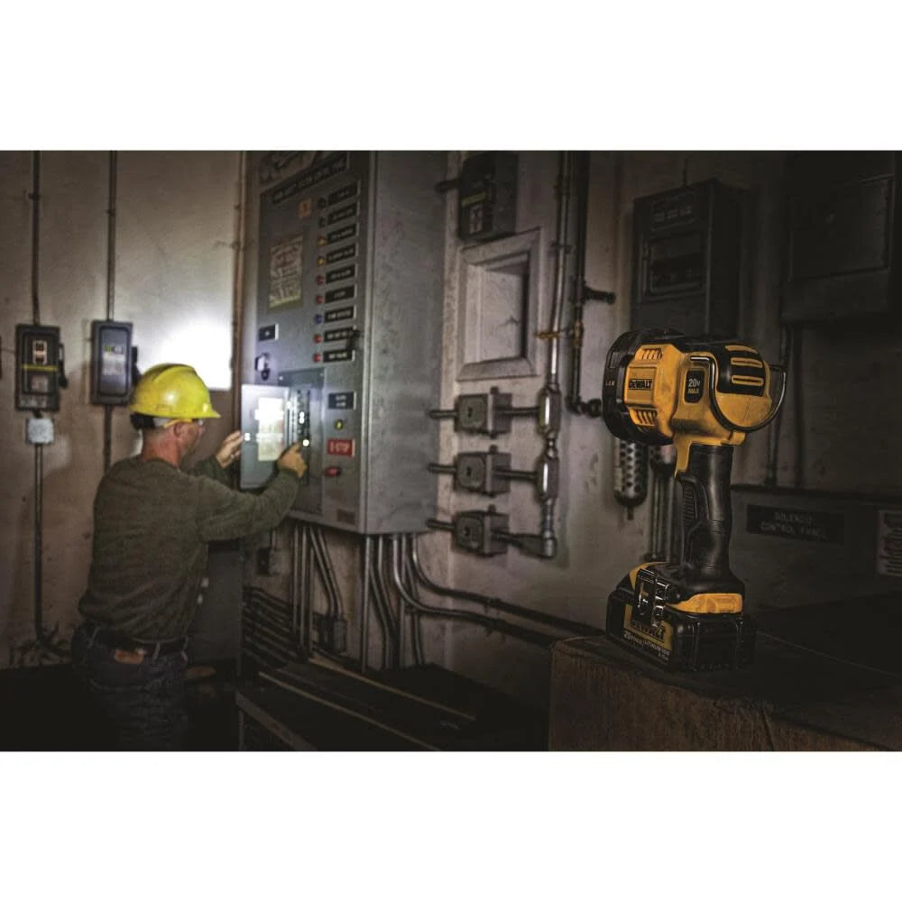 DEWALT 20V Jobsite LED Spotlight (Tool Only) | DCL043 - Cable Connection & Supply