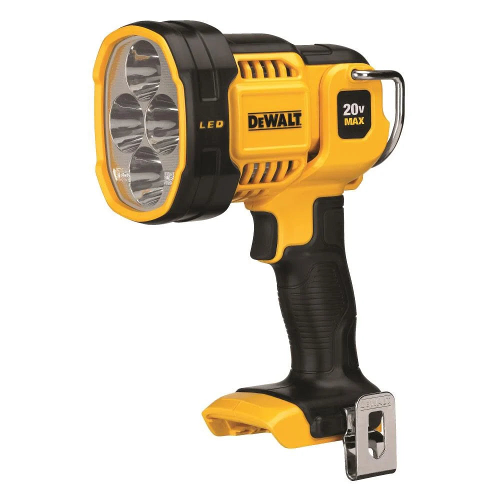 DEWALT 20V Jobsite LED Spotlight (Tool Only) | DCL043 - Cable Connection & Supply
