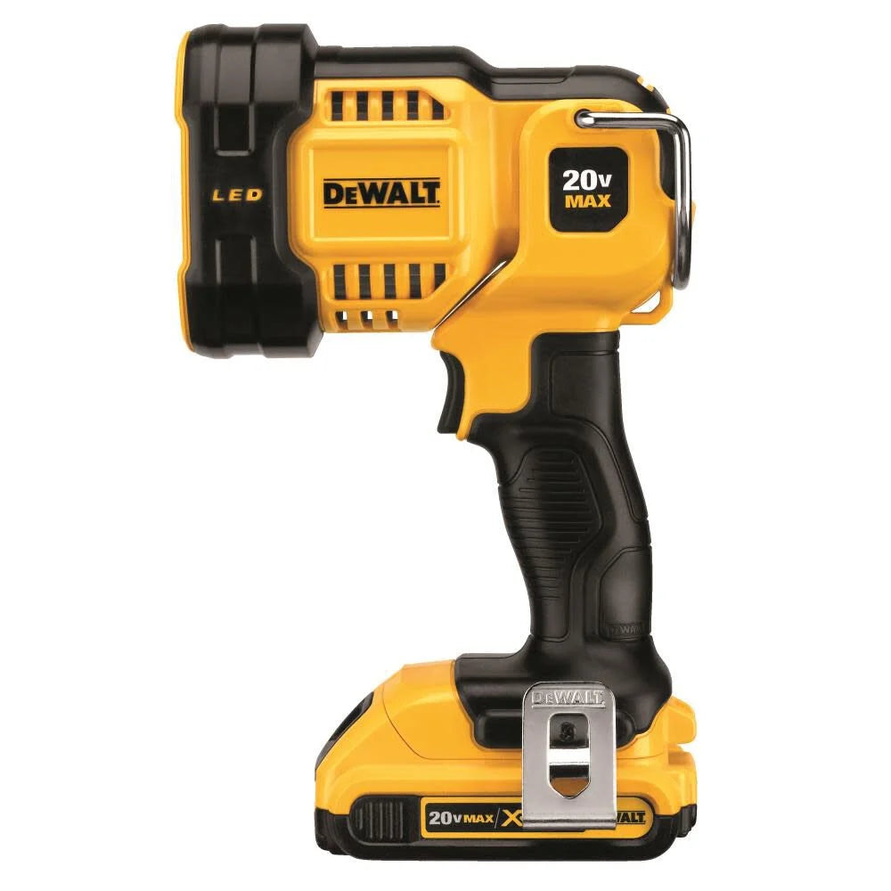 DEWALT 20V Jobsite LED Spotlight (Tool Only) | DCL043 - Cable Connection & Supply