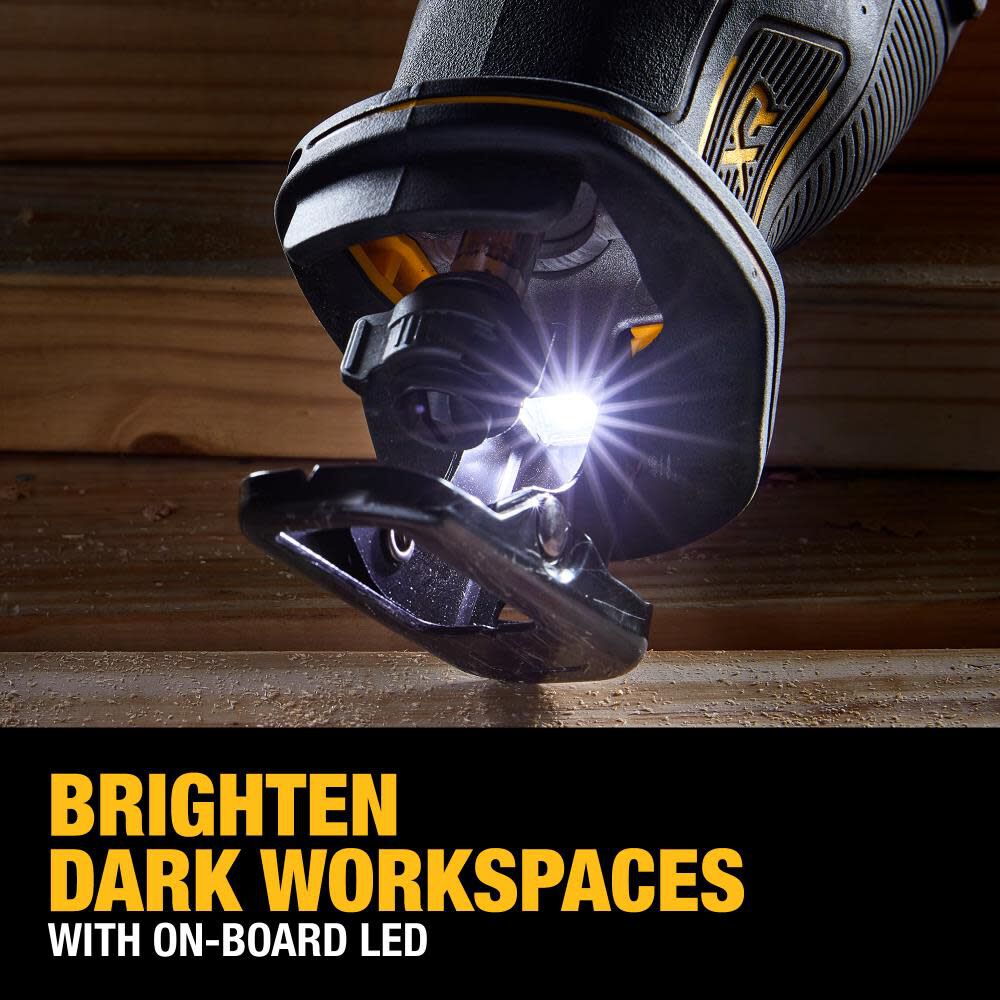 DEWALT 20V MAX Cordless Brushless Reciprocating Saw (Tool Only) | DCS382B - Cable Connection & Supply