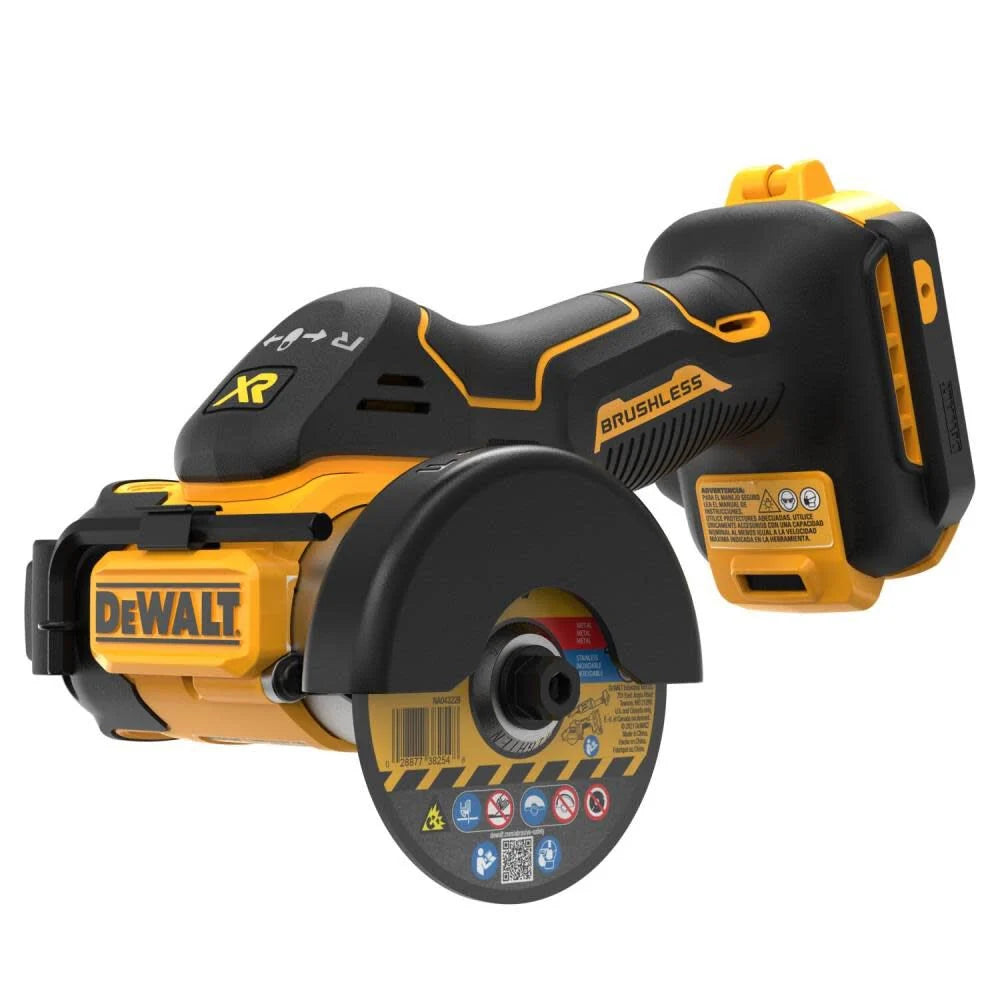 DEWALT 20V MAX XR Cut Off Tool 3in Brushless Cordless (Tool Only) | DCS438B - Cable Connection & Supply