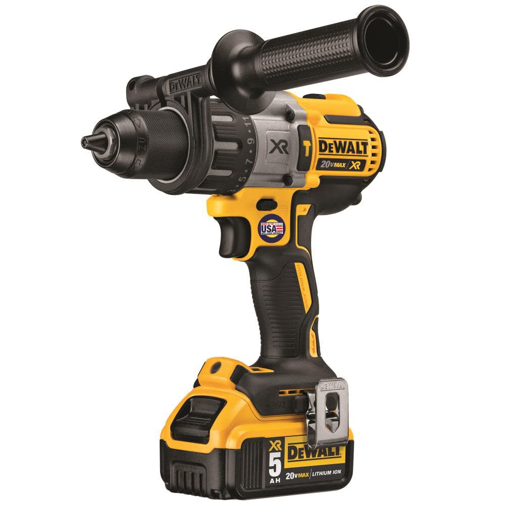 Dewalt 20v Max Xr Lithium Ion Brushless 3-Speed Hammerdrill Kit | DCD996P2 - Cable Connection & Supply