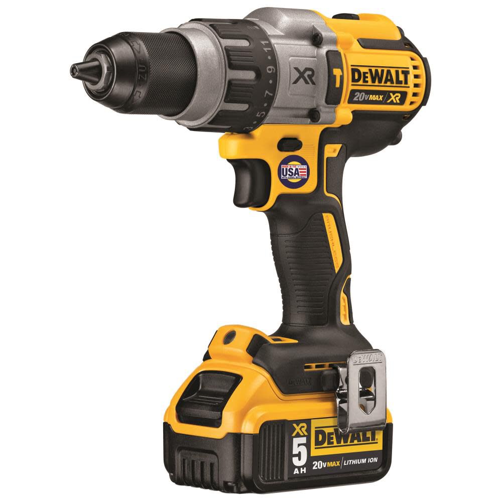Dewalt 20v Max Xr Lithium Ion Brushless 3-Speed Hammerdrill Kit | DCD996P2 - Cable Connection & Supply