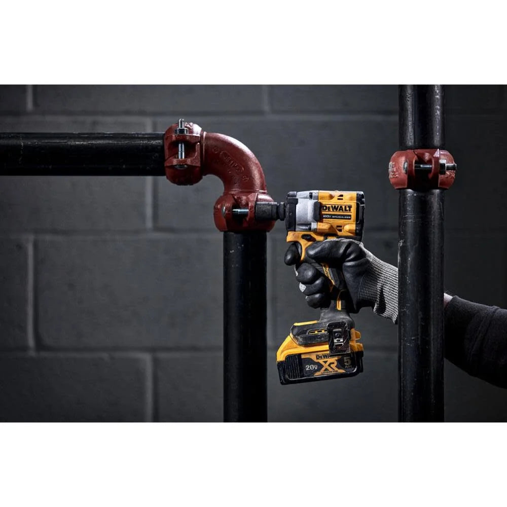 DEWALT ATOMIC 20V MAX 1/2in Impact Wrench Hog Ring Anvil (Tool Only) | DCF921B - Cable Connection & Supply