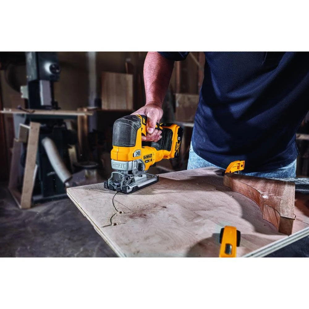 DEWALT XR 20V Max Variable Speed Keyless Jigsaw (Tool Only) | DCS334B - Cable Connection & Supply