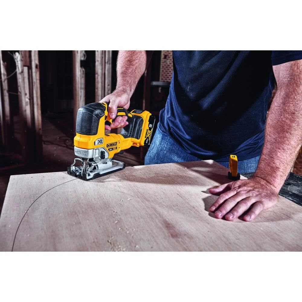 DEWALT XR 20V Max Variable Speed Keyless Jigsaw (Tool Only) | DCS334B - Cable Connection & Supply