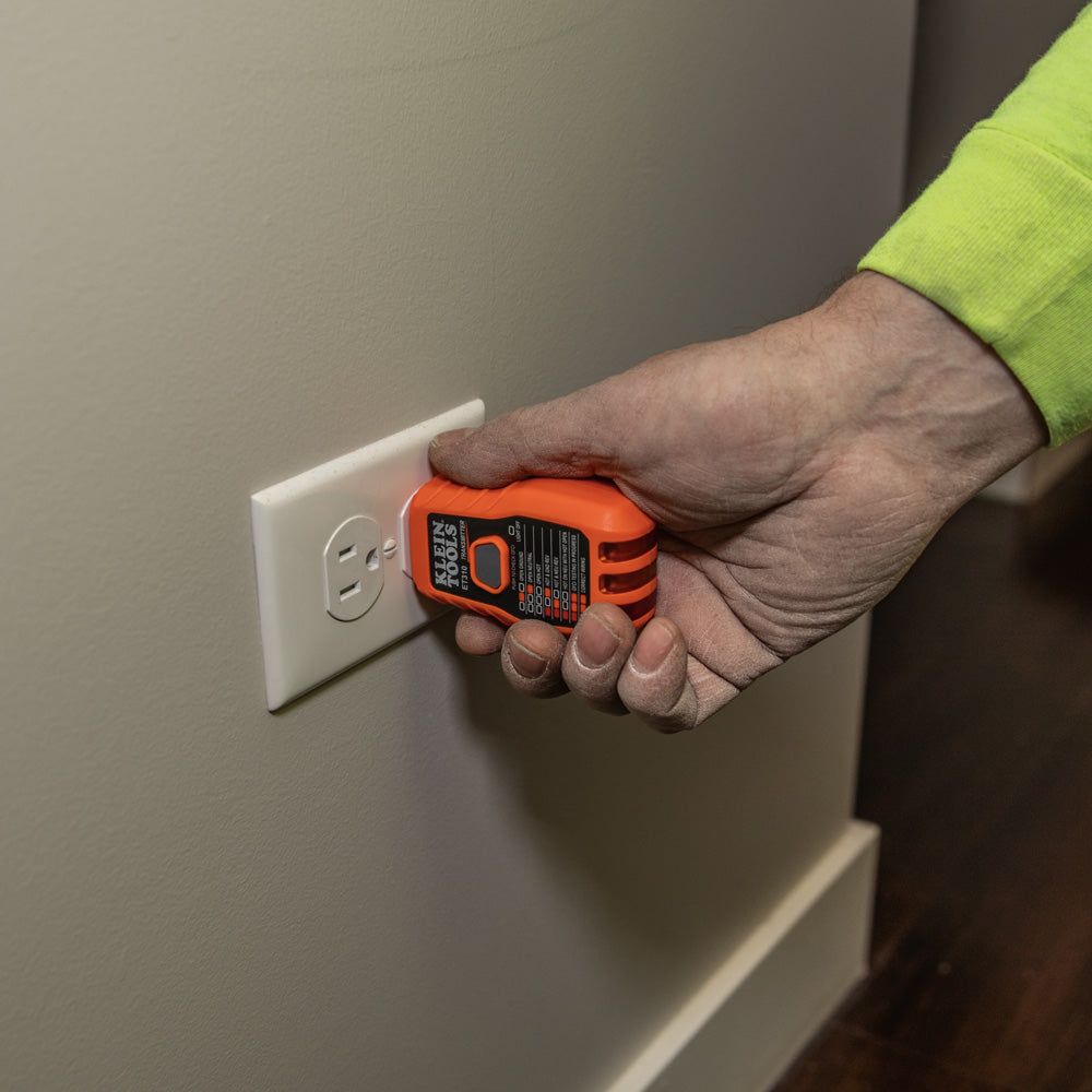 Digital Circuit Breaker Finder with GFCI Outlet Tester | ET310 - Cable Connection & Supply