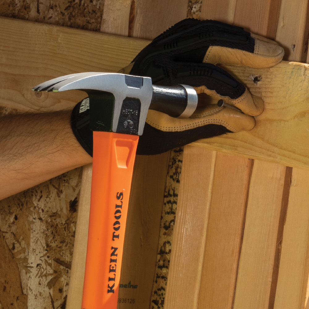 Straight-Claw Hammer, 18-Ounce, 15-Inch | H80718 - Cable Connection & Supply