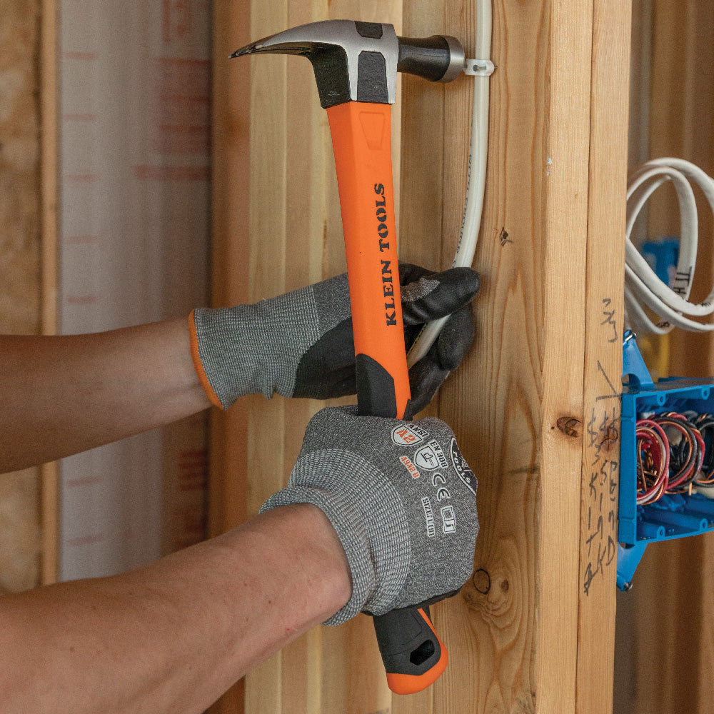 Straight-Claw Hammer, 18-Ounce, 15-Inch | H80718 - Cable Connection & Supply