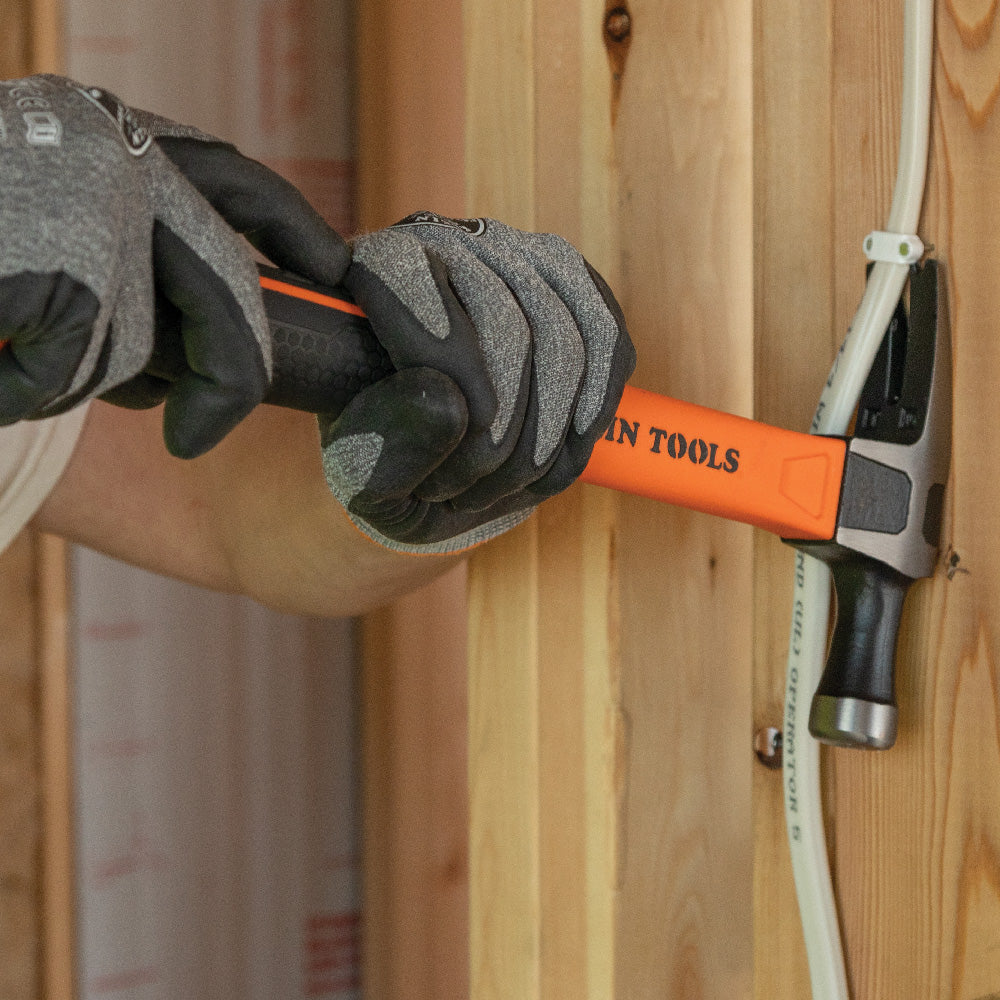 Straight-Claw Hammer, 18-Ounce, 15-Inch | H80718 - Cable Connection & Supply