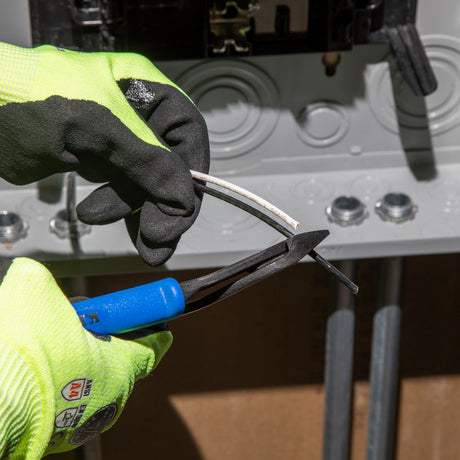 Diagonal Cutting Pliers, Heavy-Duty, Angled Head, 8-Inch | J2000-48 - Cable Connection & Supply