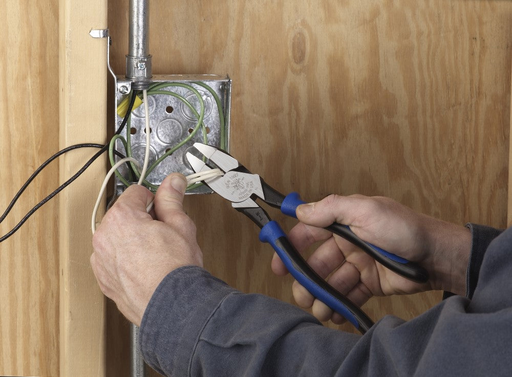 Lineman's Pliers, 9-Inch, Journeyman Handle | J2000-9NE - Cable Connection & Supply