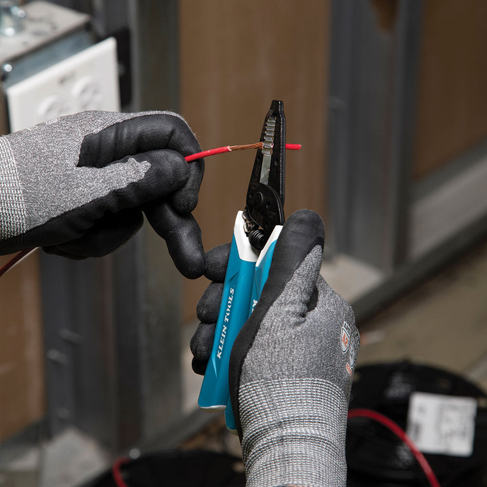 Klein-Kurve® Wire Stripper / Cutter, 8-20 AWG | K11095 - Cable Connection & Supply