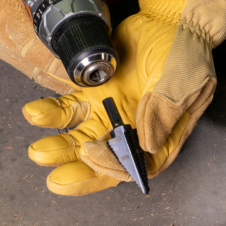 2-Step Drill Bit, 3/8-Inch Hex, Double Straight Flute, 7/8-Inch to 1-1/8-Inch | KTSB11 - Cable Connection & Supply