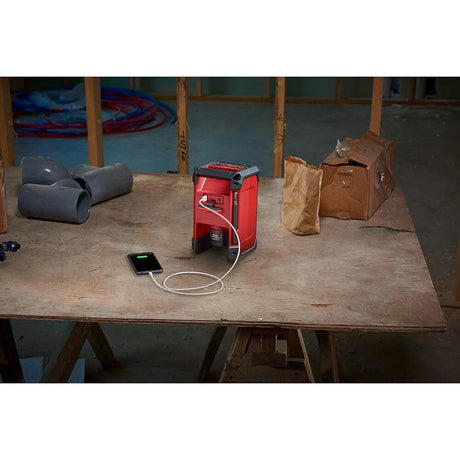 M12 12-Volt Lithium-Ion Cordless Bluetooth/AM/FM Jobsite Radio with Charger | 2951-20 - Cable Connection & Supply