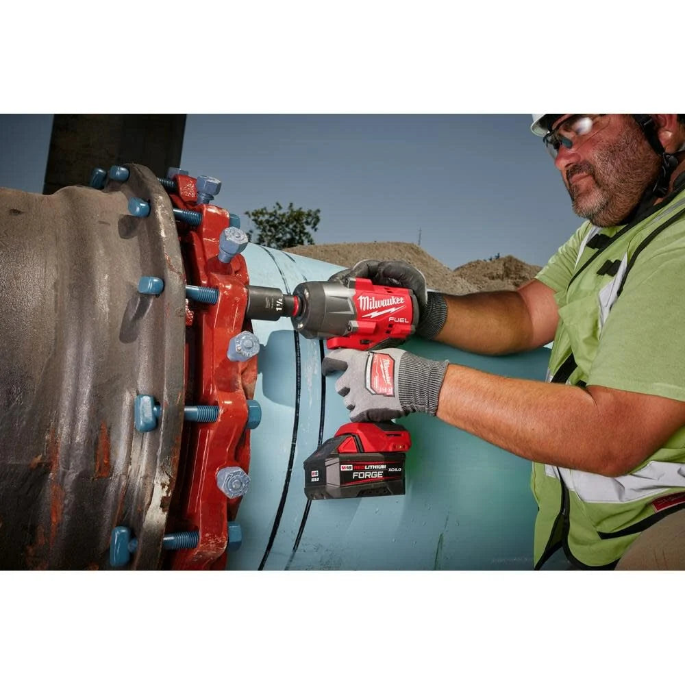 M18 FUEL 18V Lithium-Ion Brushless Cordless 1/2 in. Impact Wrench with Friction Ring (Tool-Only) | 2967-20 - Cable Connection & Supply