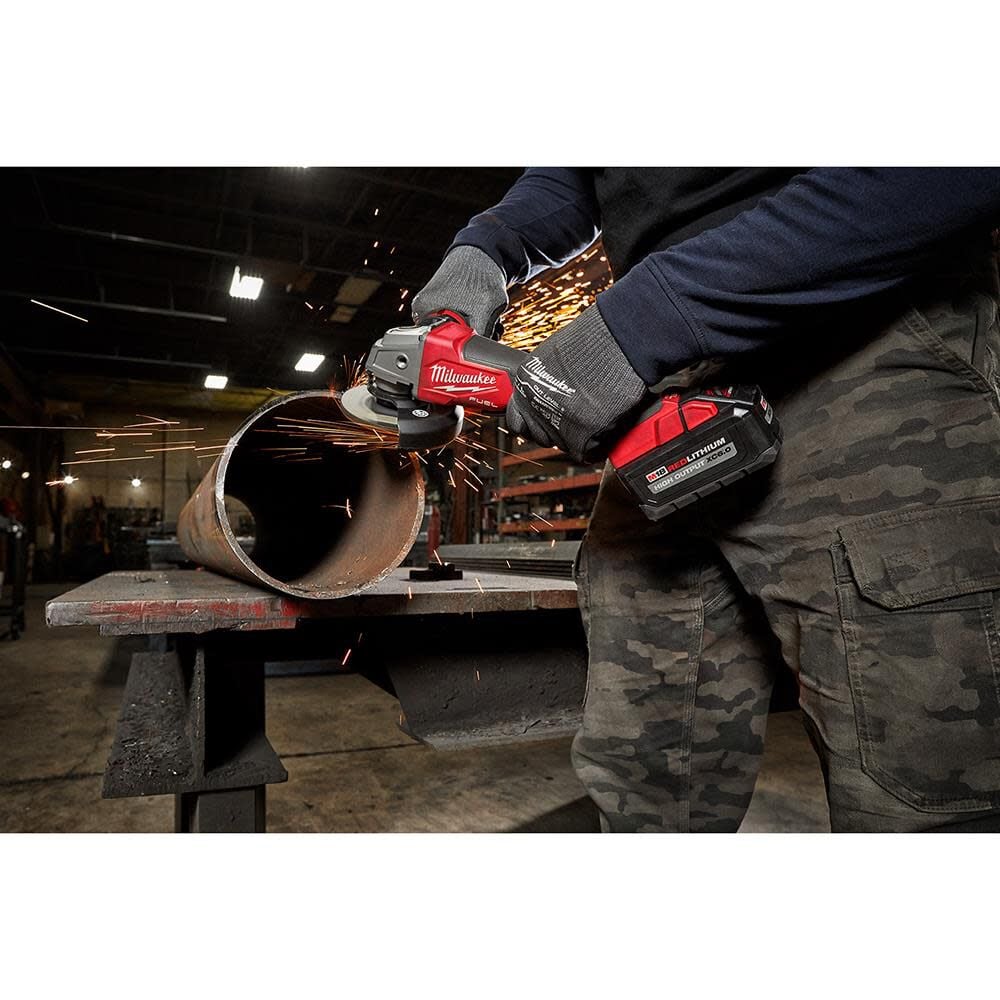 M18 FUEL 18V Lithium-Ion Brushless Cordless 4-1/2 in./5 in. Grinder w/Paddle Switch (Tool-Only) | 2880-20 - Cable Connection & Supply