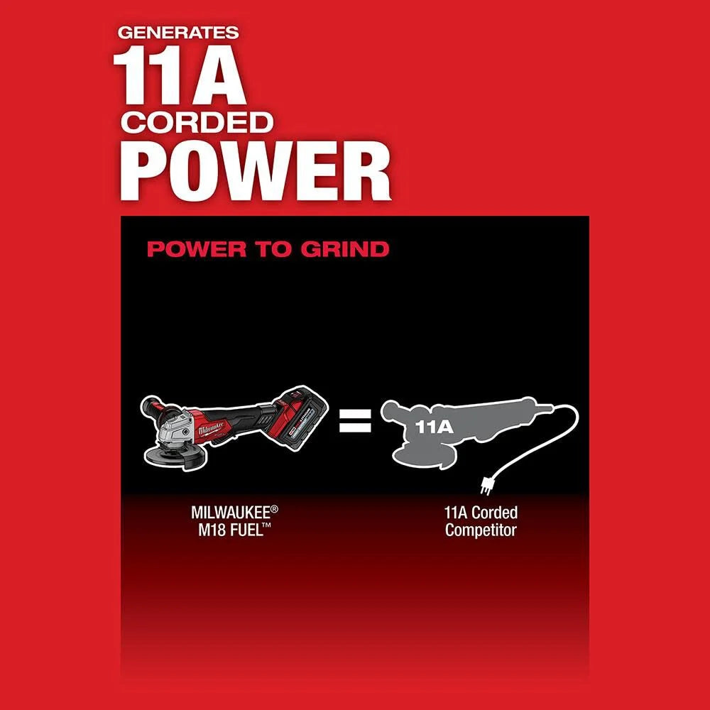 M18 FUEL 18V Lithium-Ion Brushless Cordless 4-1/2 in./5 in. Grinder w/Paddle Switch (Tool-Only) | 2880-20 - Cable Connection & Supply