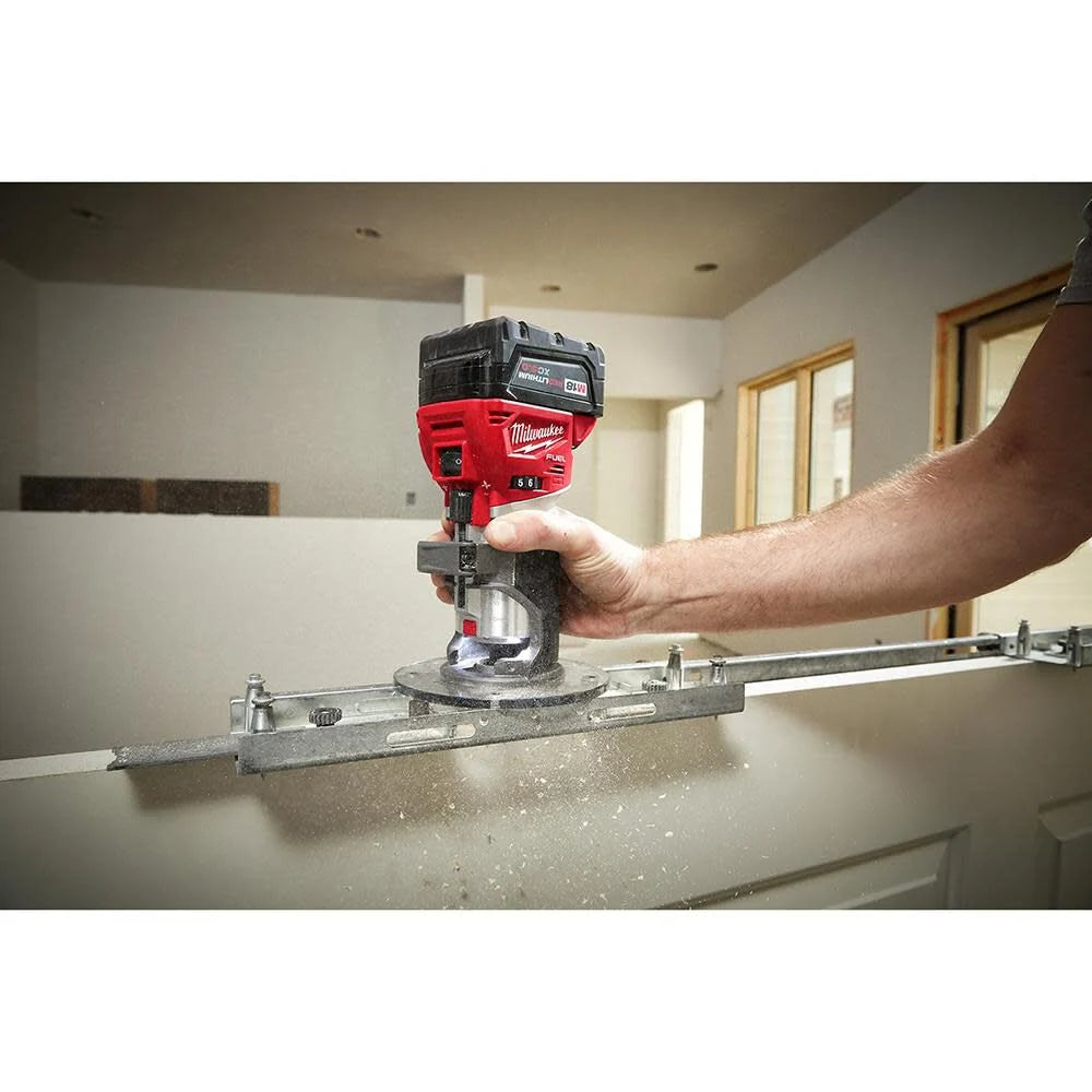 M18 FUEL 18V Lithium-Ion Brushless Cordless Compact Router (Tool-Only) | 2723-20 - Cable Connection & Supply