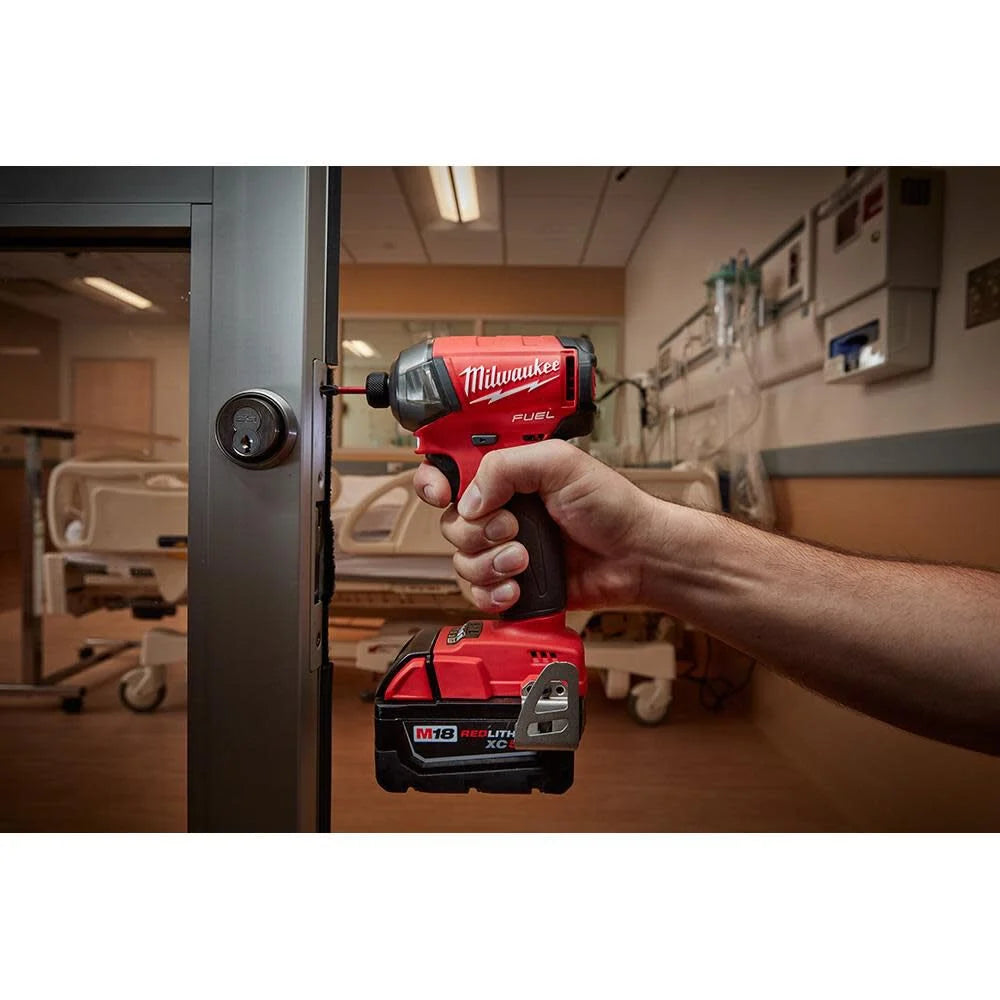 M18 FUEL SURGE 18V Lithium-Ion Brushless Cordless 1/4 in. Hex Impact Driver (Tool-Only) | 2760-20 - Cable Connection & Supply