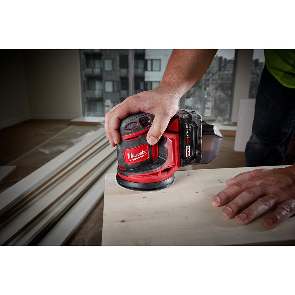 Milwaukee M18 Random Orbit Sander (Bare Tool) | 2648-20 - Cable Connection & Supply