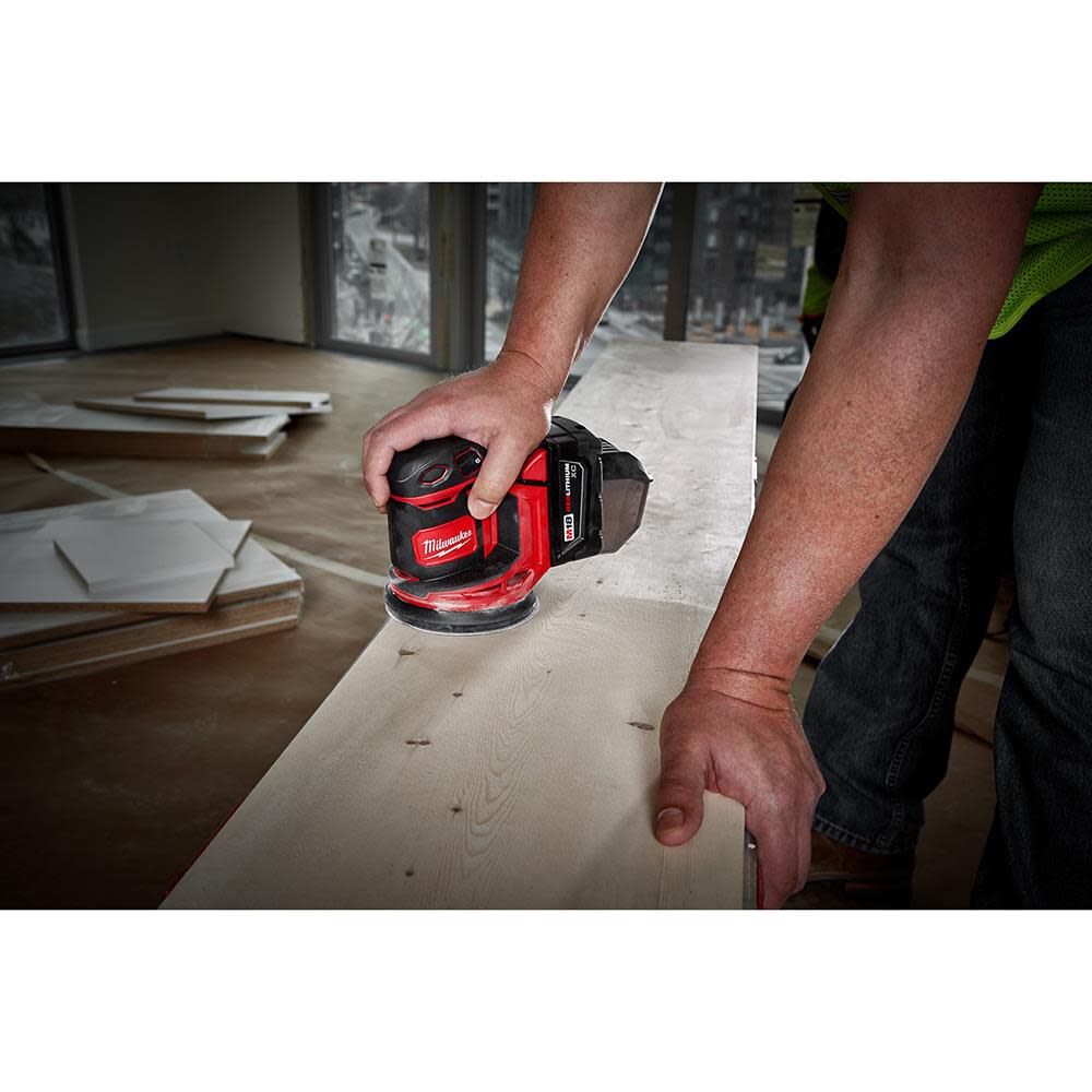 Milwaukee M18 Random Orbit Sander (Bare Tool) | 2648-20 - Cable Connection & Supply
