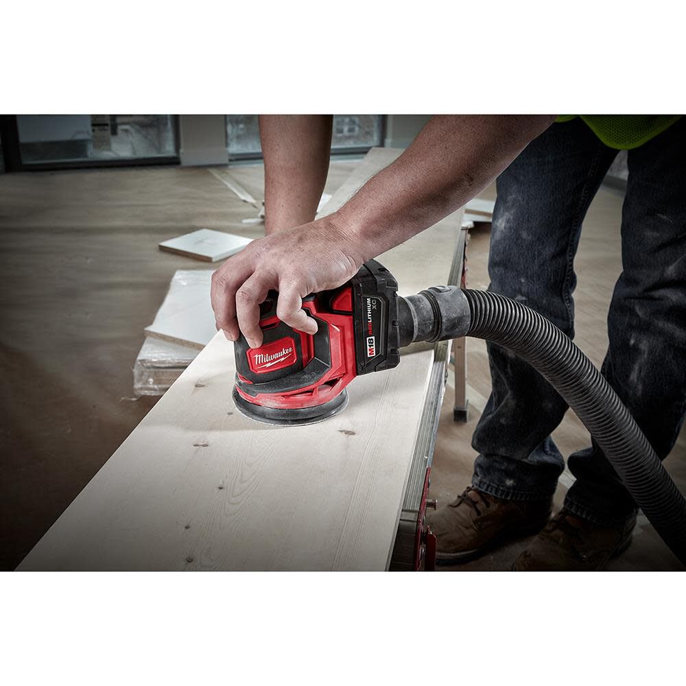 Milwaukee M18 Random Orbit Sander (Bare Tool) | 2648-20 - Cable Connection & Supply