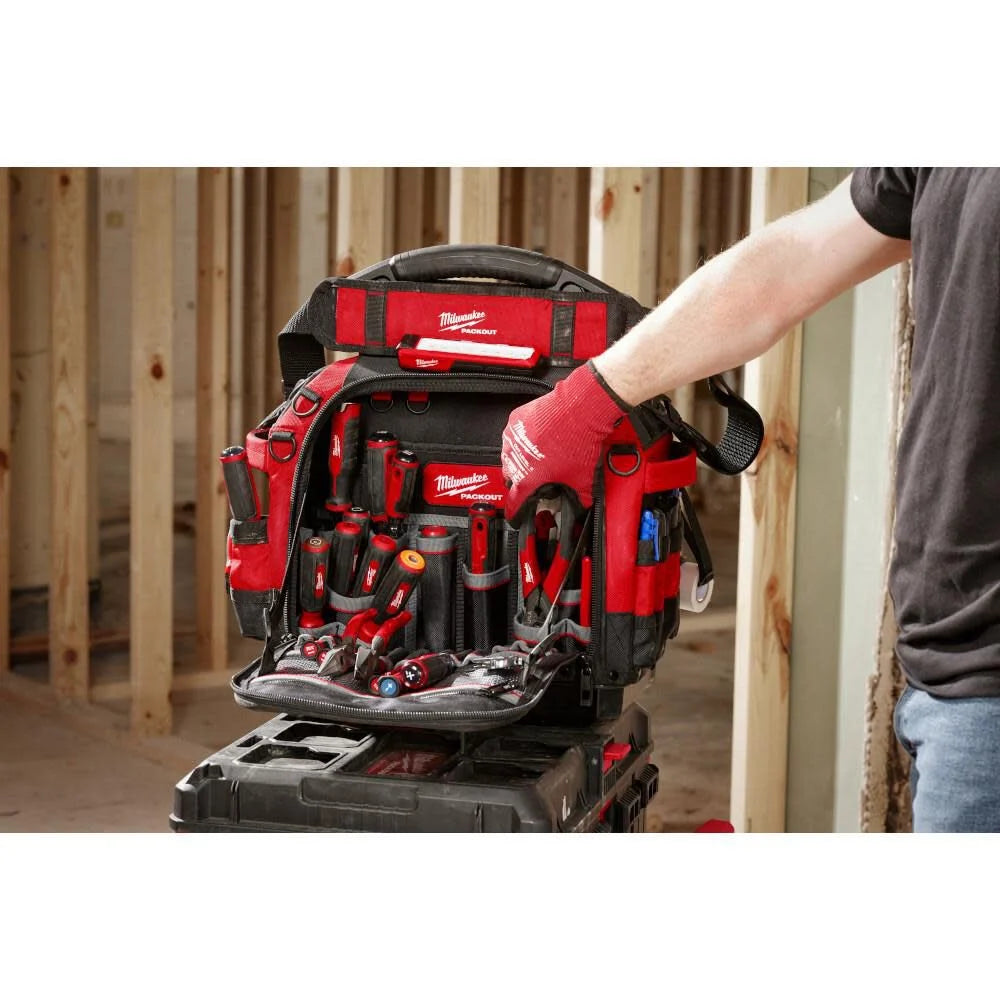 Milwaukee PACKOUT 15 in Structured Tool Bag | 48-22-8316 - Cable Connection & Supply