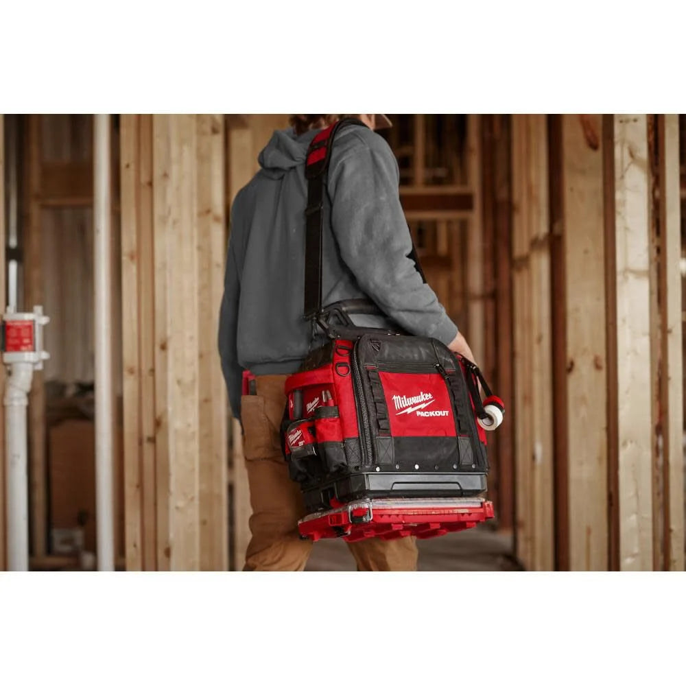 Milwaukee PACKOUT 15 in Structured Tool Bag | 48-22-8316 - Cable Connection & Supply
